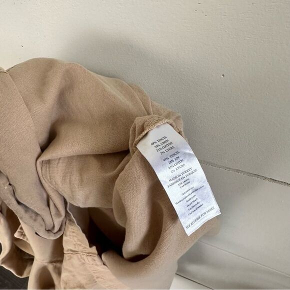 Faherty Arlie Romper Linen Tencel Blend *Flawed* - Picture 10 of 13